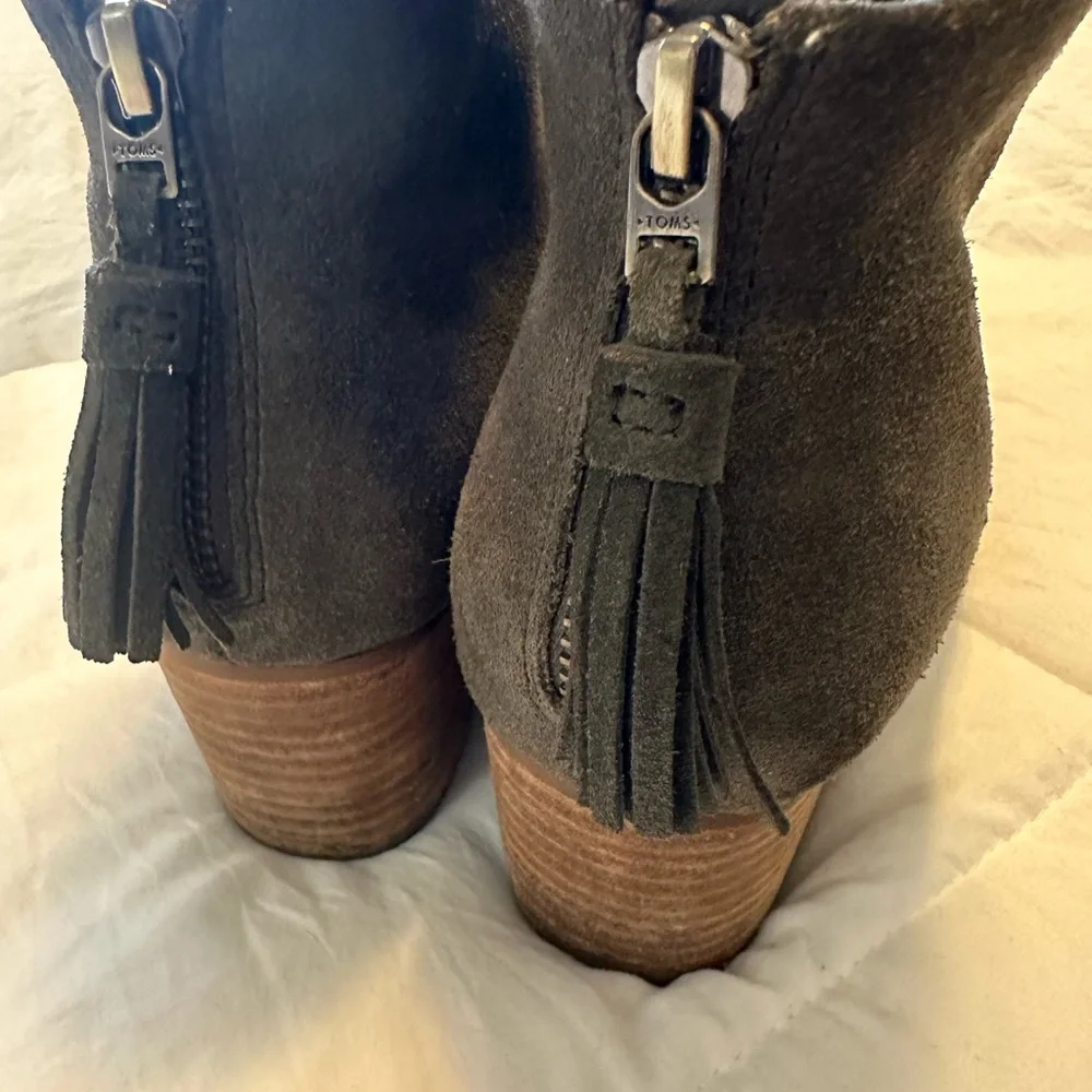 Tom’s ankle boots, leather - Picture 6 of 7